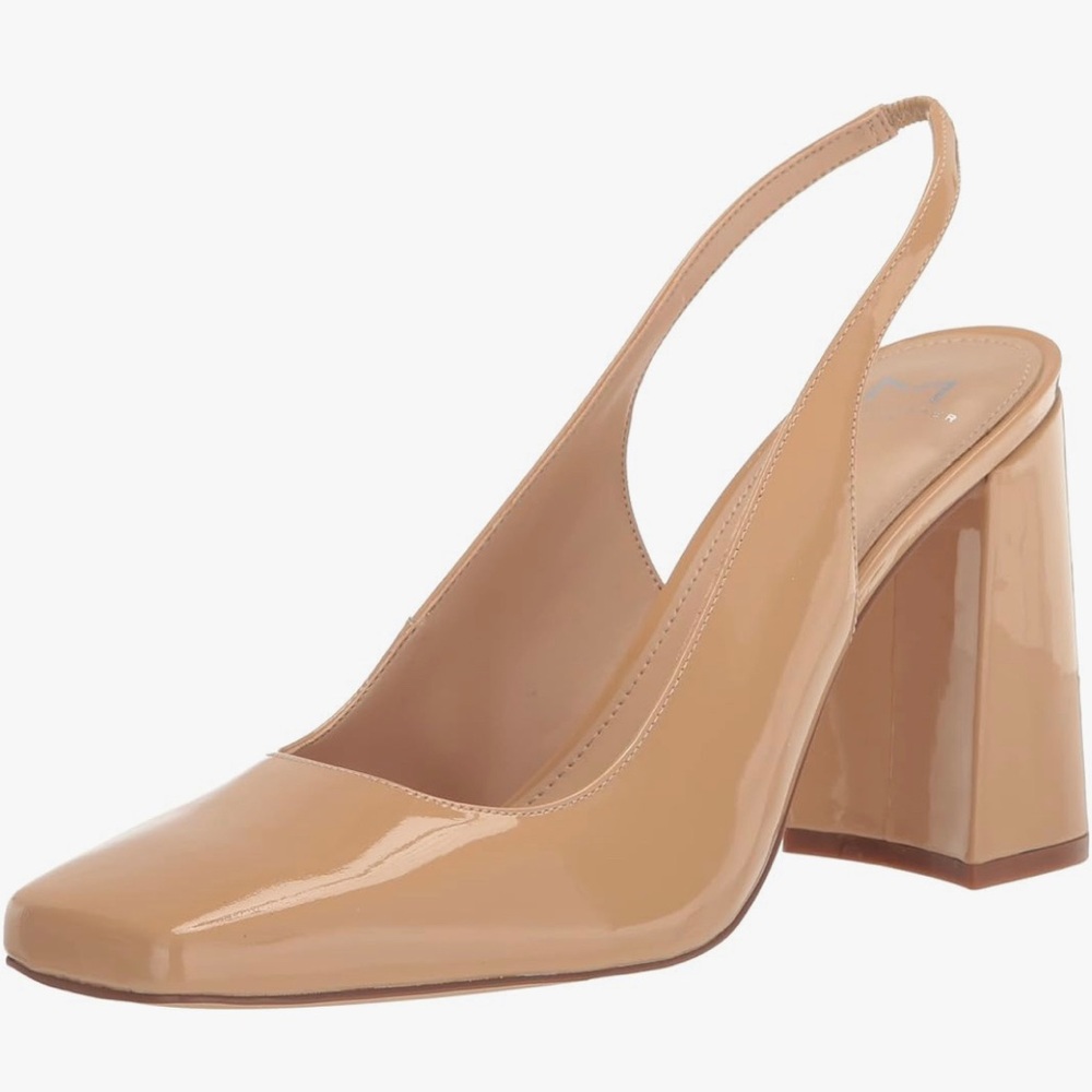 Marc Fisher LTD Onna Slingback in Light Natural- Sz 9M